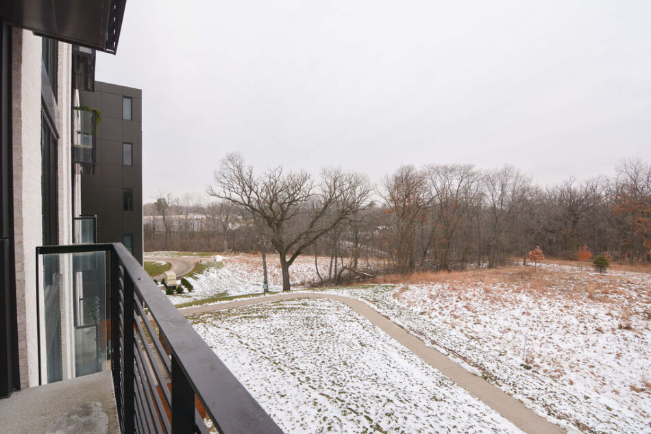 Expansive view from balcony.
